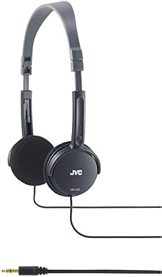 JVC HA L 50 B des écouteurs légers supplémentaires - design pliable noir