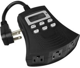 Utilitech 15-Amp 3-Outlet Digital Residential Plug-in Countdown Lighting Timer by Utilitech