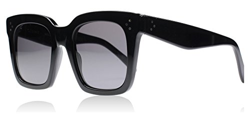 Preisvergleich Produktbild Celine Damen Sonnenbrille Tilda 807 Mehrfarbig (Black / Dark Grey), 51