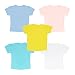 Luke and Lilly Chhota Bheem Fame Chutki Baby Girl Cotton Tshirt - Pack of 5 RS.499.00