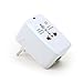 2 Year Warranty Universal World Wide Travel Charger Adapter Plug, - White - Rts (Radhey Techno Services) RS.179.00