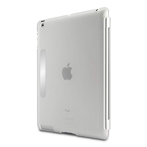 Belkin Snap Shield Secure Schutzhülle (gebürsteter Edelstahlstreifen eingearbeitet, passend für Smart Cover, für iPad 3rd Generation) klar - 3