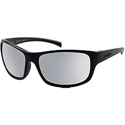 Dirty Dog Shock 53538 - Gafas de sol polarizadas (talla pequeña), color negro brillante