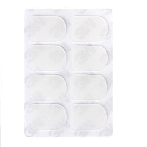 8pcs Clarinet/Soprano Saxophone Sax Mouthpiece Patches Pads Cushions 0.8mm---Clear