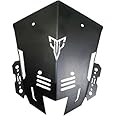 RANARC Metal Visor for Yamaha MT-15 Bike (MT15 Black)