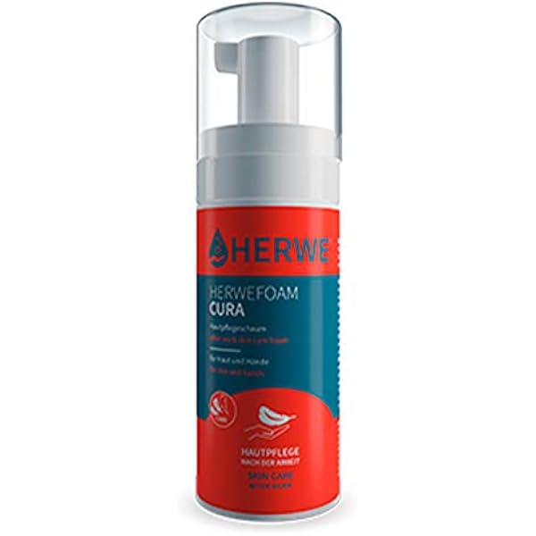 Herwefoam Cura Hautpflegeschaum – 50 Ml, Für Hände & Haut Nach Der Arbeit