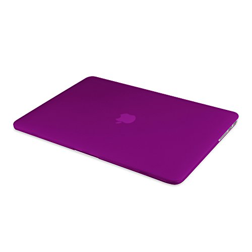 Fintie MacBook Air 13 Hülle – Ultra Slim Hochwertige Matt Gummierte Hartschale Tasche Schutzhülle Snap Case für Apple MacBook Air 13.3 Zoll (A1466 / A1369) , Lila - 3