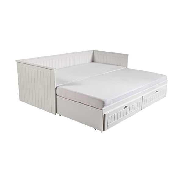 roba Tagesbett Dreamworld 3, zum Doppelbett ausziehbares Einzelbett in