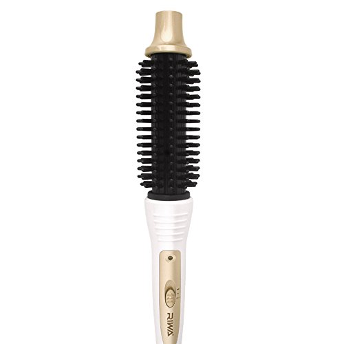 Riwa Z4 Instant Heated Hot Brush 1-1/4 Inch With 12 Rows Teeth Combs + Dual Voltage