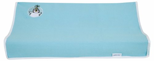 bébé-jou Cover for Dresscushion Penguin (72 X 44 cm, Turquoise)