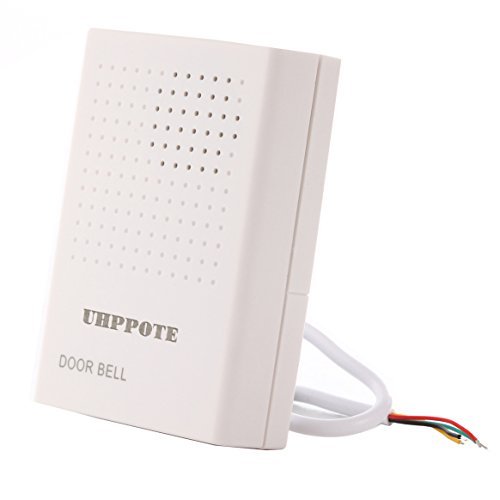 UHPPOTE DC 12V Tiembre De Puerta Con Cable Para Sistema De Control Acceso De Familia Oficina