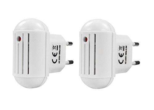 2x Insektenvertreiber für Steckdose Ultraschall | Insektenschutz | Mückenschutz