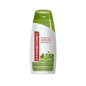 K P Namboodiris Ayurvedic Hair Care Shampoo With Amla, Bhringaraja & Henna - Pack of 2