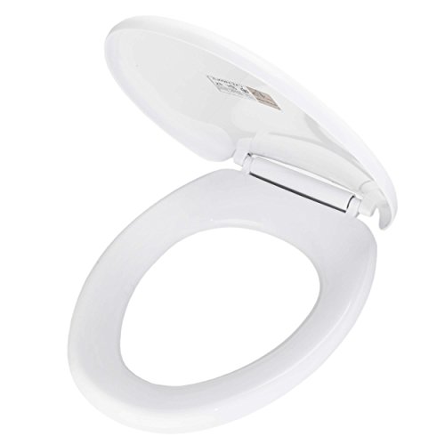 VILSTEIN© WC-Sitz mit Absenkautomatik, WC Deckel Toilettendeckel, Antibakteriell beschichtet, Soft-Close für Sitz und Deckel, inkl. Universal Befestigungs-Set, weiß, VS-ZT13V2 - 4