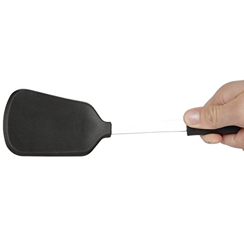 Hochwertiger Professioneller Pfannenwender aus Edelstahl und Silikon – 10 Jahre Garantie! – Precision Kitchenware - 2