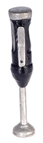 Preisvergleich Produktbild Melody Jane Puppenhaus Tauchsieder Essen Mixer Schwarz Küchenzubehör