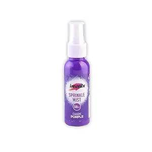 immix Mixed Media/Art & Craft Sprinkle Mist Water-Based Spray, Dark Purple - 50ml