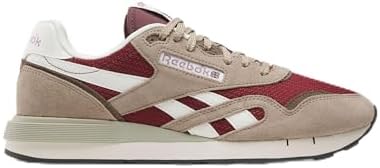 Reebok Unisex Classic Nylon 89 Sneaker, Grigio/Blackberry/Chalk, 43 EU