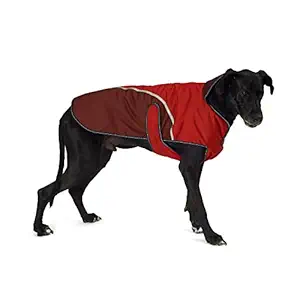 Pet Rageous 8400RXXL Calgary Coat with Harness Opening, XX-Large, Red