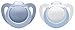 Produktbild NUK 10176186 Genius Silikon-Schnuller, kiefergerechte Form, 6-18 Monate, 2 Stück, Boy, blau