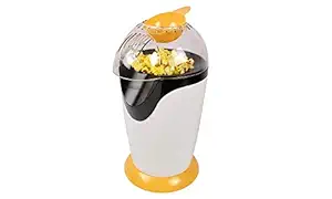 JANCOM oil free 1200-W Hot Air Popcorn,Popper Electric Machine Snack Maker, with Measuring Cup and Removable Lid Popcorn Maker Machine for Home & Shop Popper for Home Family Movie TV,Party -Multicolor