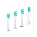 Produktbild BigbigWo 4er Pack Standard Aufsteckbürsten für Philips Sonicare HX6510 EasyClean Ersatzbürsten Bürstenköpfe Weiß