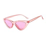 Alaso Unisex Sonnenbrillen, Damenmode Jelly Sunshade Sunglasses Integrierte Sexy Vintage Brille mit Federscharnier