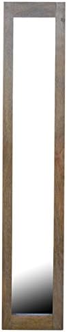 Artisan Furniture Rectangular Framed Wall Mirror, Wood, Natural Oak/Ish Finish