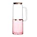 Produktbild 1500ML Glas-Teekanne mit Bambus Deckel,Wasser-Krug Ideal für Obst-Tee-Container,Essentials der Küche,Kann auf dem Herd erhitzt werden