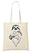Produktbild I'M A Beardy Sloth Funny Tragetasche Einkaufstasche