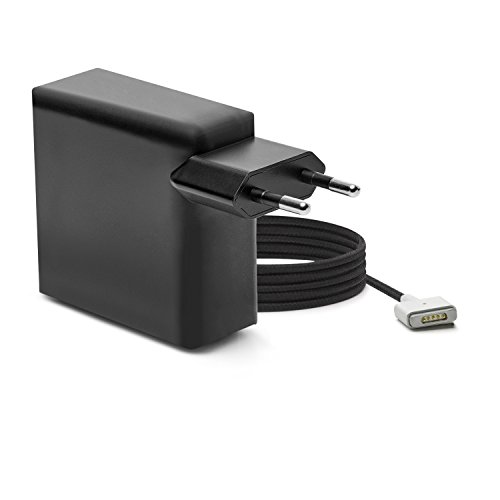 iProtect Nylon Ladegerät 60W für Apple MacBook mit MagSafe 2 Netzanschluss in matt Schwarz - Limited Edition