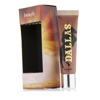 BENEFIT COSMETICS dallas ultra plush FULL SIZE 15.0 mL, 0.5 US fl. oz dusty rose lip gloss