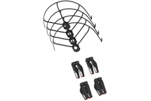 AVIALOGIC 4PCS Spare Propellers and 4PCS Propeller Guard for Q10 Drone
