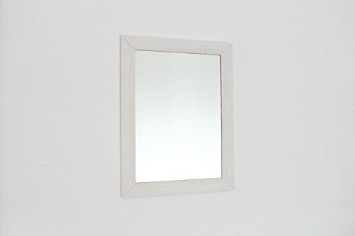 Spiegel Wandspiegel Badspiegel Flurspiegel Garderobenspiegel – Über 200 Größen – Venedig Beige Weiß 6,8 – Außenmaß des Spiegels 60 x 60 – Wunschmaße auf Anfrage – Antik, Barock - 2