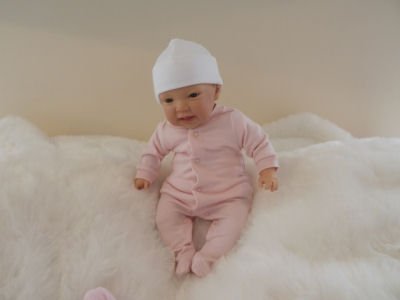 J. FREE TEDDY GIRL GZRS Childs 1st Reborn Newborn Weighted Doll Fake Toy Baby Girls Childs Birthday Christmas Gift UK Seller made by Saxon Reborns