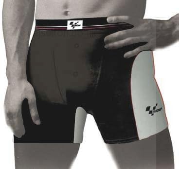 MotoGPBOXER SHORT BLACK/GREY LARGE 36-38: MOTOGP