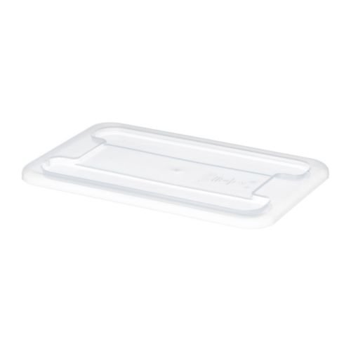 IKEA Aufbewahrungsbox „SAMLA“ 5-Liter-Box MIT Deckel – transparent – BxTxH: 28x20x14 cm - 3