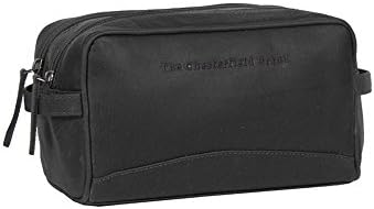 The Chesterfield BrandWax Pull Up Toilet Bag Leather 29 cm