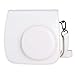 Produktbild Kaka Instax Kameratasche für Fujifilm Instax Mini 9/Mini 8/Mini 8+ Kamera mit Schulterriemen und Tasche (Weiß)
