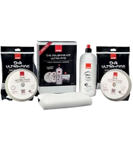 Rupes Tampone Microfibra D-A 130mm - Giallo Fine Per Lucidatura Auto, Pulizia Vernice - Foto 12