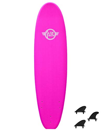 SurfworxBase Mini Mal Foam Surfboard 7ft 0 (Blue)