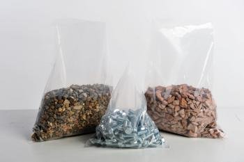 Worthminster 50 Clear Polythene Bags 400g 24" x 36" (600 x 900mm)