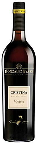 Cristina Oloroso Abocado Medium Dry 6 x 0,75 lt. - Bodega Gonzales Byass