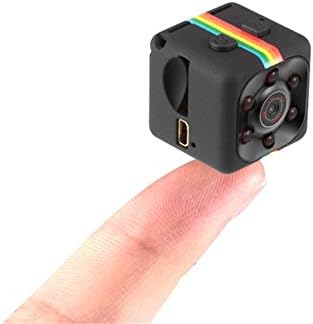 Mini Camera SQ11 HD 1080P Camcorder FOV140 Sports Mini DV Video Recorder Spy Cameras with Night Vision &amp; Motion Detection Security Camera for Home/ Car/ Office Surveillance (Black)