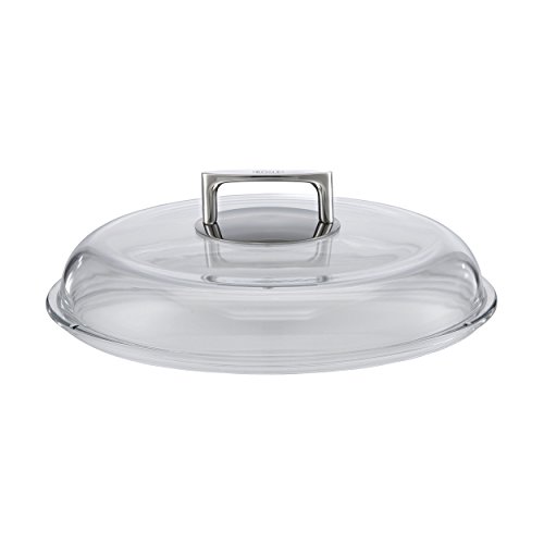 RÖSLE 91492 Borosilikat Glasdeckel, Durchmesser 28 cm, transparent