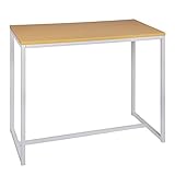 Tischplatte aus MDF-Platte und robust foliert, sie ist wasserdicht, kratzfest und pflegenleicht