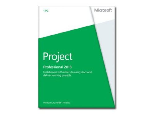 Preisvergleich Produktbild Microsoft Project Professional 2013 (DVD) Software