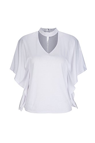 Women's Elegant Chocker V-Neck Short 