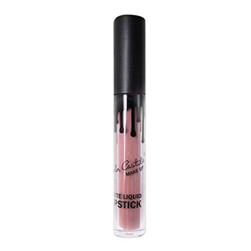 MagiDeal 12 Farben Matt Wasserdicht Lipgloss Set – Long-Lasting, Moisturizing, Flüssigkeit Lippenstifte - 8