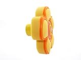 SO-TECH® Kindermöbelgriff Möbelknopf Möbelgriff Gummigriff mit Motiv Blume gelb - 2